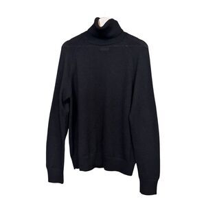 Apolis GLOBAL CITIZEN Men's Size small Sweater Grey Soft Baby Alpaca Elbow Patch